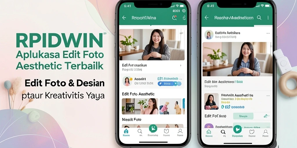 Tampilan antarmuka <strong>RPIDWIN</strong> yang menarik dan funkcional saat mengedit foto.